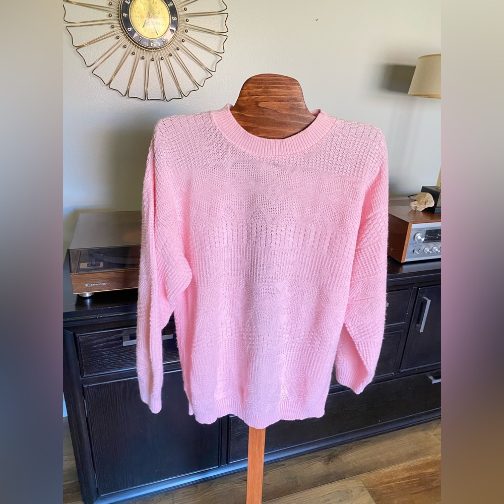 2/$20‎ Vintage Knit Pink Sweater